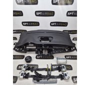 FIAT 500 E  SALPICADERO TABLERO DE INSTRUMENTOS AIRBAG CONJUNTO CINTURONES DE SEGURIDAD PRETENSORES