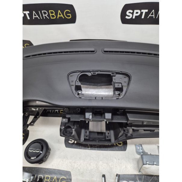 FIAT 500 E DASHBOARD AIRBAG KIT SEAT BELTS...
