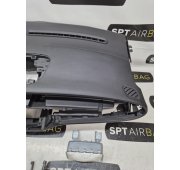 FIAT 500 E DASHBOARD AIRBAG KIT SEAT BELTS TENSIONERS