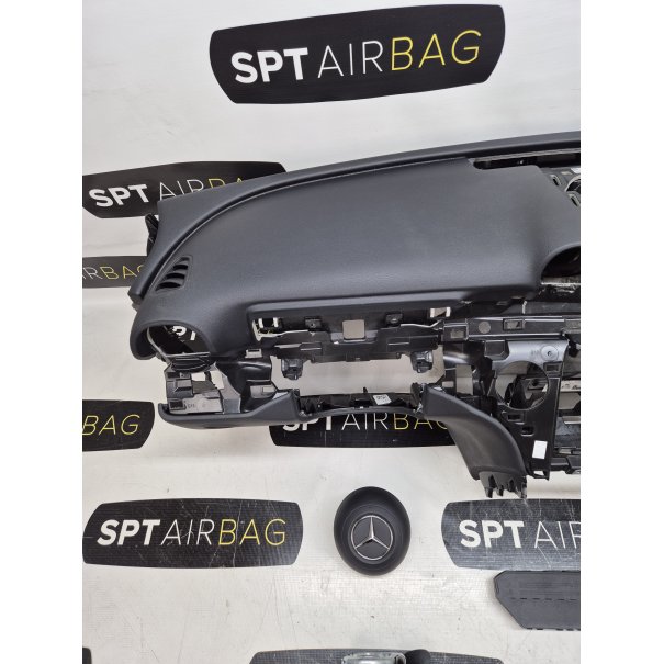GLC X254 DASHBOARD AIRBAG KIT SEAT BELTS