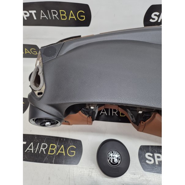 ALFA ROMEO GIULIA CRUSCOTTO AIRBAG SET CINTURE...