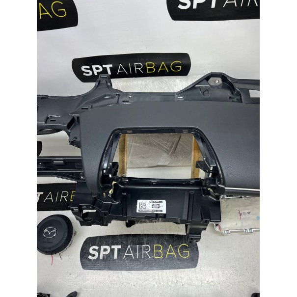 MAZDA 2 IV 4 CRUSCOTTO AIRBAG SET CINTURE DI...