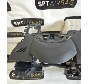 TOYOTA COROLLA E21 SALPICADERO TABLERO DE INSTRUMENTOS AIRBAG CONJUNTO CINTURONES DE SEGURIDAD