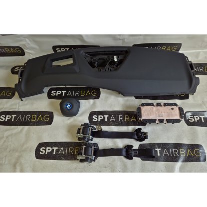 BMW X1 U11 DASHBOARD AIRBAG SET VEILIGHEIDSRIEMEN