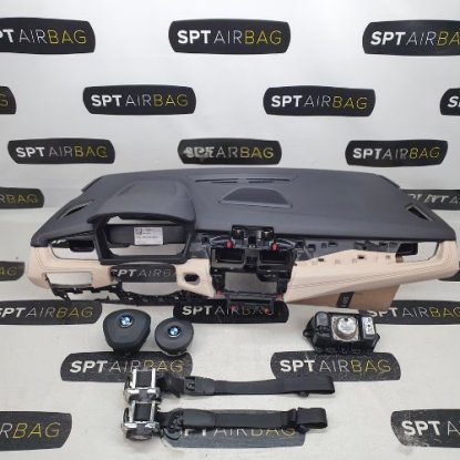 BMW 2 F45 CONSOLE DASHBOARD AIRBAG KIT SET BELTS