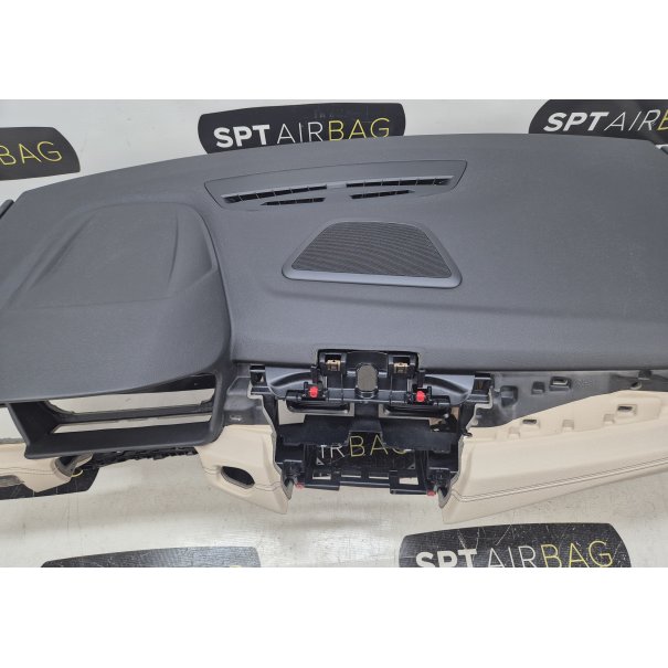 BMW 2 F45 CRUSCOTTO AIRBAG SET CINTURE DI...