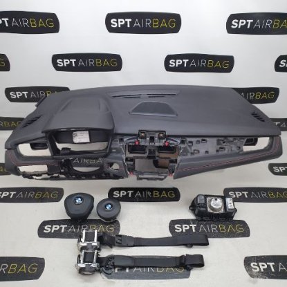 BMW 2 F45 DASHBOARD AIRBAG SET VEILIGHEIDSRIEMEN