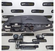 BMW 2 F45 CRUSCOTTO AIRBAG SET CINTURE DI SICUREZZA