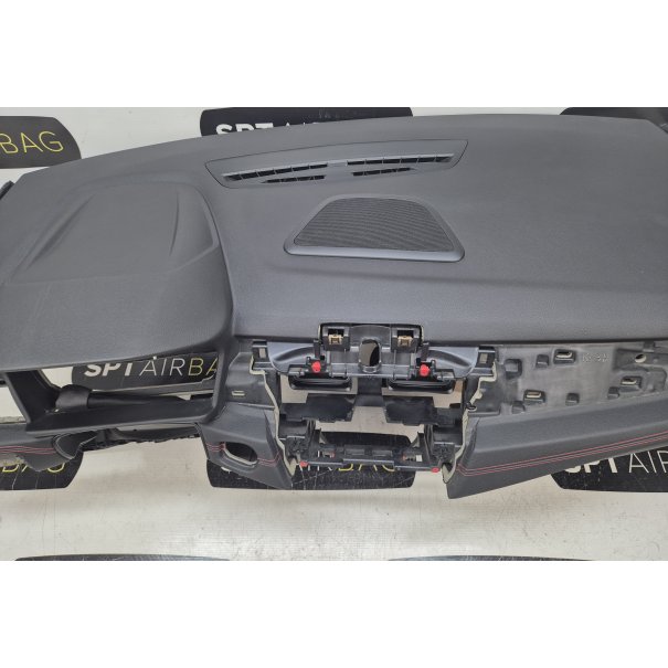 BMW 2 F45 CRUSCOTTO AIRBAG SET CINTURE DI...