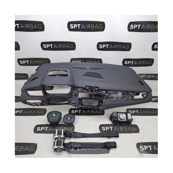 F45 F46 HEAD UP DASHBOARD AIRBAG SET VEILIGHEIDSRIEMEN