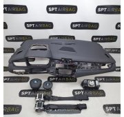 F45 F46 HEAD UP SALPICADERO TABLERO DE INSTRUMENTOS AIRBAG CONJUNTO CINTURONES DE SEGURIDAD