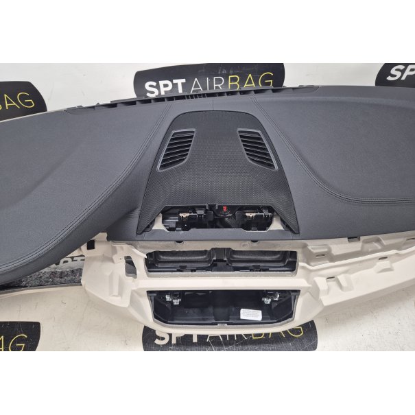 BMW G30 G31 ELEFEN CRUSCOTTO AIRBAG SET CINTURE...