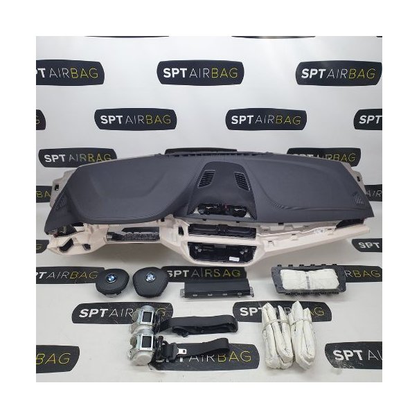 BMW G30 G31 ELEFEN DASHBOARD AIRBAG SET VEILIGHEIDSRIEMEN LUCHTGORDIJNEN