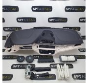 BMW G30 G31 ELEFEN TABLEAU DE BORD AIRBAG ENSEMBLE CEINTURES DE SÉCURITÉ RIDEAUX D'AIR