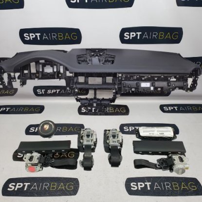 CAYENNE III ARMATURENBRETT AIRBAG KIT SICHERHEITSGURTE