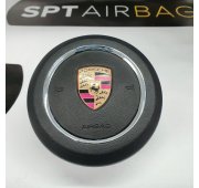 CAYENNE III SALPICADERO TABLERO DE INSTRUMENTOS AIRBAG CONJUNTO CINTURONES DE SEGURIDAD