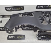 CAYENNE III SALPICADERO TABLERO DE INSTRUMENTOS AIRBAG CONJUNTO CINTURONES DE SEGURIDAD