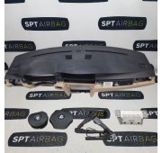 E90 E91 E92 ARMATURENBRETT AIRBAG KIT GURTSTRAFFERN
