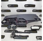 F40 F44 SERIA 1 CRUSCOTTO AIRBAG SET CINTURE DI SICUREZZA AIRBAG