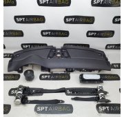 PANAMERA 970 SALPICADERO TABLERO DE INSTRUMENTOS AIRBAG CONJUNTO CINTURONES DE SEGURIDAD