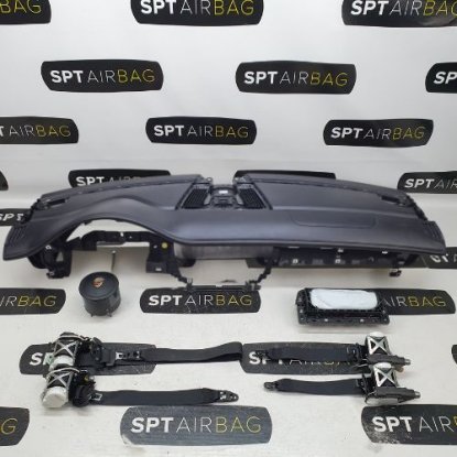 PANAMERA 970 KONSOLA DESKA ROZDZIELCZA AIRBAG PODUSZKI PASY