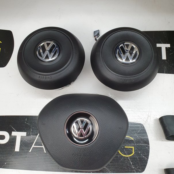 PASSAT B8 CRUSCOTTO AIRBAG SET CINTURE DI...