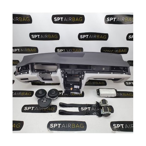 PASSAT B8 DASHBOARD AIRBAG KIT SET BELTS