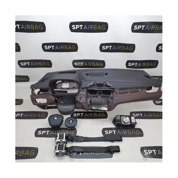 X1 F48 HEAD UP ARMATURENBRETT AIRBAG KIT SICHERHEITSGURTE