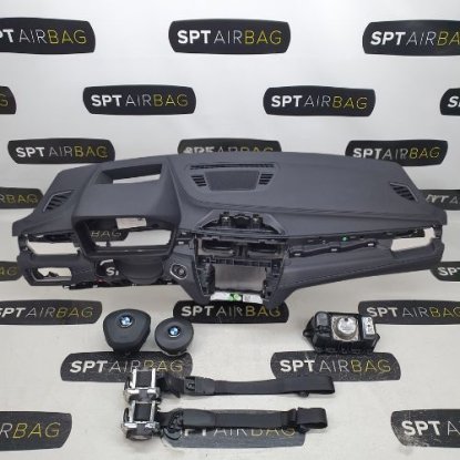 X2 F39 DASHBOARD AIRBAG KIT SEAT BELTS