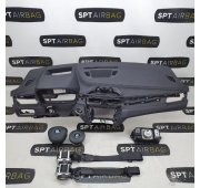 X2 F39 SALPICADERO TABLERO DE INSTRUMENTOS AIRBAG CONJUNTO CINTURONES DE SEGURIDAD