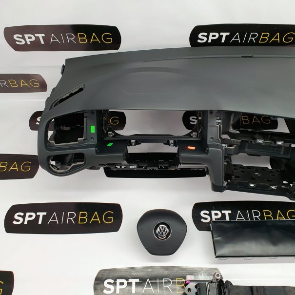 GOLF 7 VII DASHBOARD AIRBAG KIT SEAT BELTS