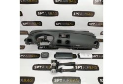 A3 8V0 FACELIFTING DASHBOARD AIRBAG SET REEKS VEILIGHEIDSRIEMEN