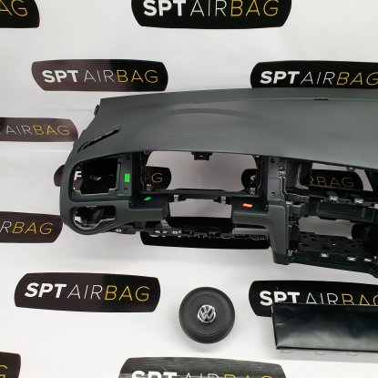 GOLF 7 VII LIFTING KONSOLA DESKA ROZDZIELCZA AIRBAG GTI... 2