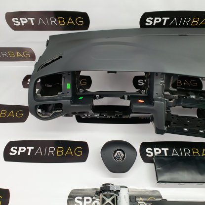 GOLF 7 VII ARMATURENBRETT AIRBAG KIT SITZGURTE LUFTVORHÄNGE 2