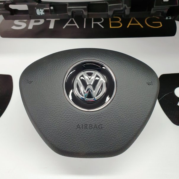 GOLF 7 VII DASHBOARD AIRBAG SET REEKS GORDELS...