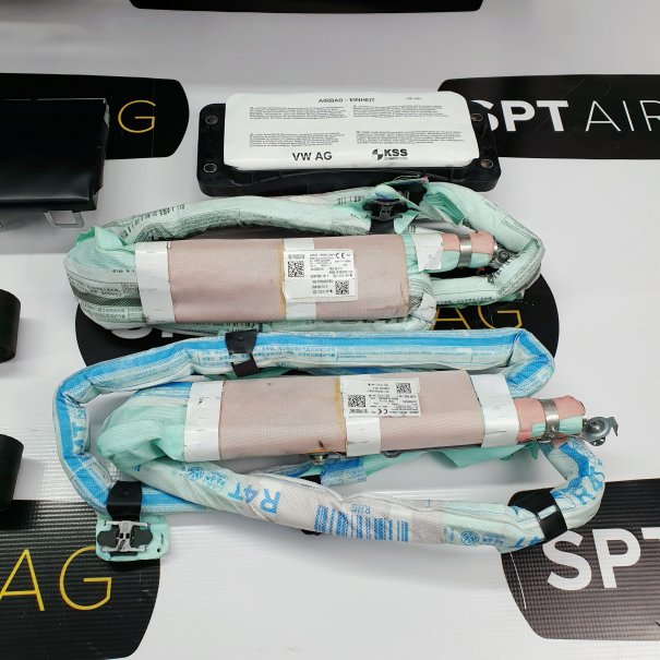 GOLF 7 VII CRUSCOTTO AIRBAG SET CINTURE DI...