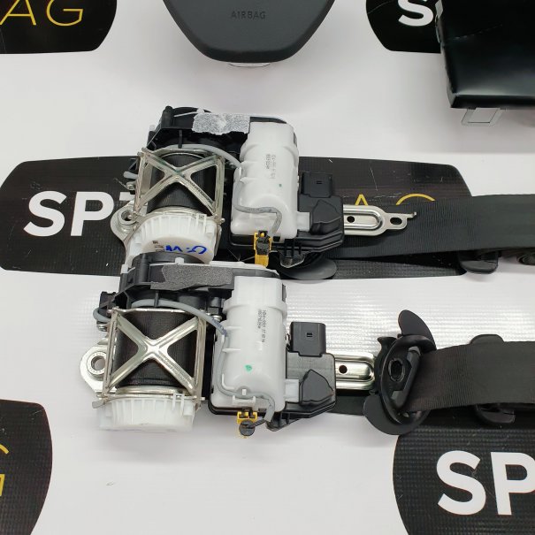 GOLF 7 VII DASHBOARD AIRBAG KIT SEAT BELTS...