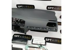 GOLF 7 VII KONSOLA DESKA ROZDZIELCZA AIRBAG GTI GTD R-LINE PODUSZKI PASY KURTYNY