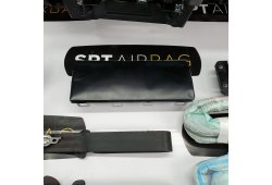 GOLF 7 VII LIFTING KONSOLA DESKA ROZDZIELCZA AIRBAG GTI GTD R-LINE PODUSZKI PASY KURTYNY