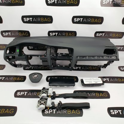 GOLF 7 VII CRUSCOTTO AIRBAG SET CINTURE DI SICUREZZA