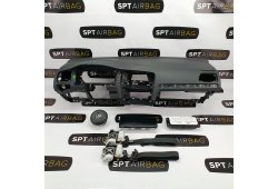 GOLF 7 VII SALPICADERO TABLERO DE INSTRUMENTOS AIRBAG CONJUNTO GTI GTD R-LINE CINTURONES DE SEGURIDAD