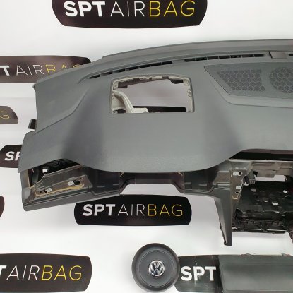 PASSAT B8 ARMATURENBRETT HEAD UP AIRBAG KIT SITZGURTE 2