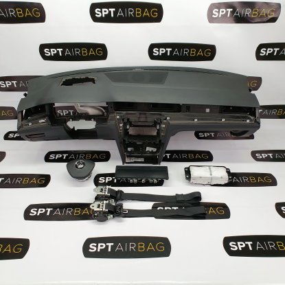 PASSAT B8 DASHBOARD HEAD UP AIRBAG KIT SEAT BELTS