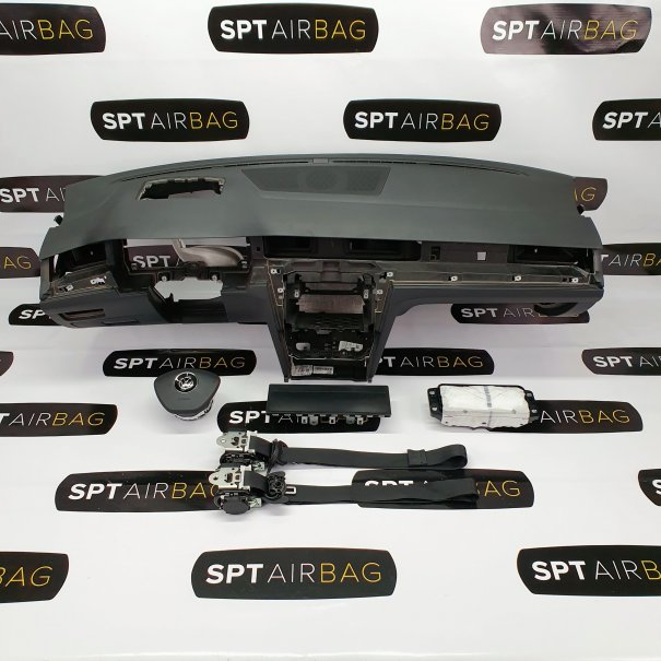 PASSAT B8 CRUSCOTTO HEAD UP AIRBAG SET CINTURE DI SICUREZZA