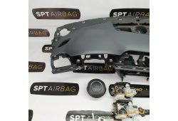 A6 C7 S-LINE SALPICADERO TABLERO DE INSTRUMENTOS AIRBAG CONJUNTO CORTINAS DE AIRE CINTURONES DE SEGURIDAD