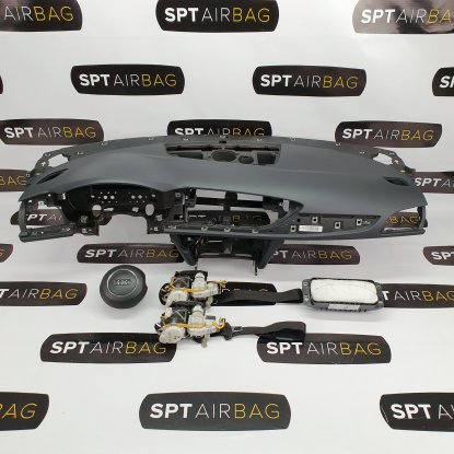 A6 C7 S-LINE SALPICADERO TABLERO DE INSTRUMENTOS AIRBAG CONJUNTO CINTURONES DE SEGURIDAD