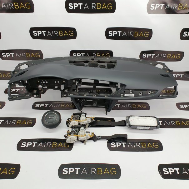 A6 C7 S-LINE ARMATURENBRETT AIRBAG KIT SICHERHEITSGURTE