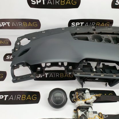 A6 C7 S-LINE ARMATURENBRETT AIRBAG KIT SICHERHEITSGURTE 2