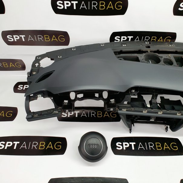 A6 C7 S-LINE KONSOLA DESKA ROZDZIELCZA AIRBAG...