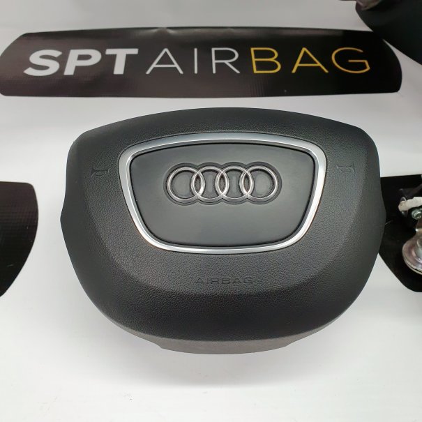A6 C7 CRUSCOTTO AIRBAG SET CINTURE DI SICUREZZA...